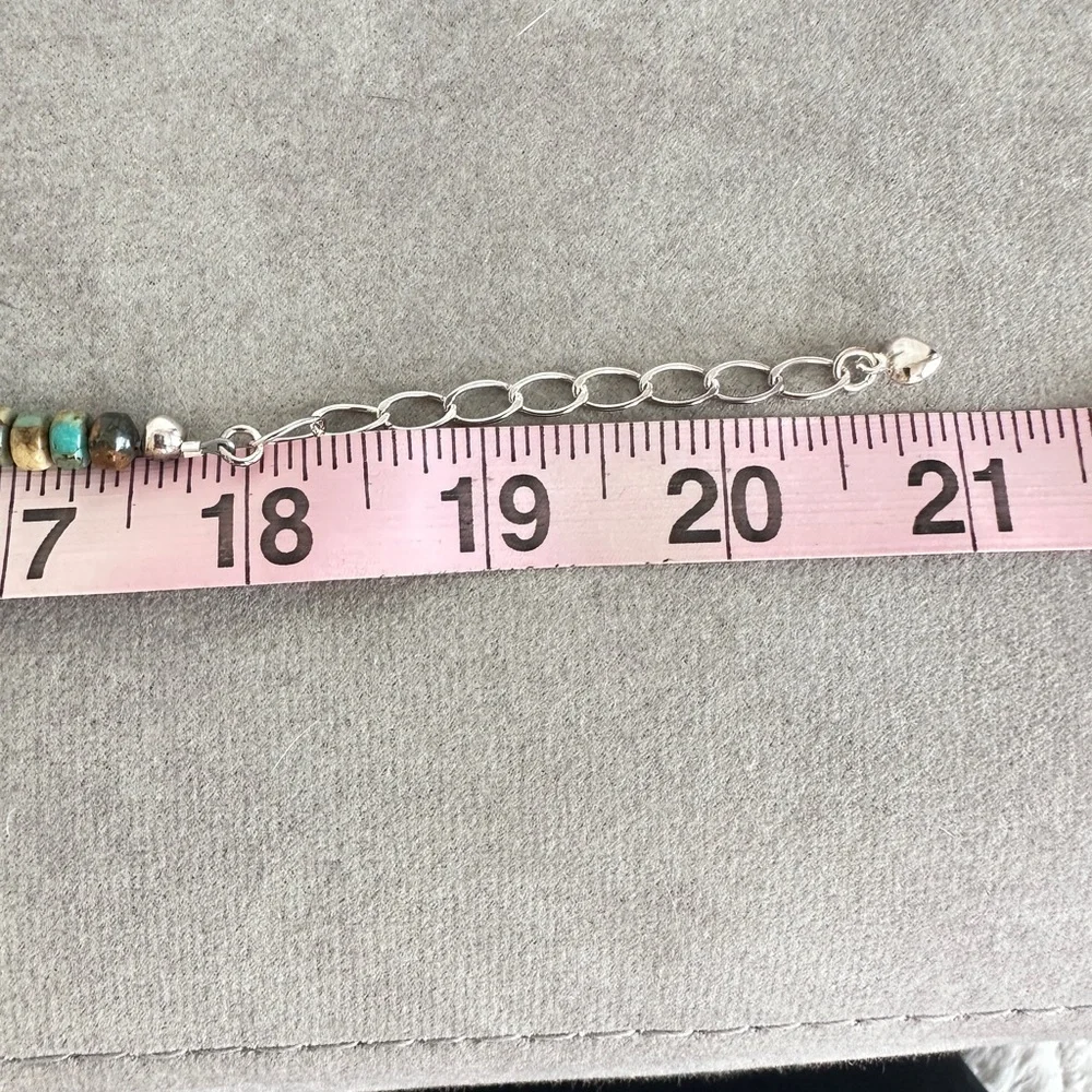 Turquoise DTR mine finds necklace by Jay King RARE Find - Picture 8 of 8